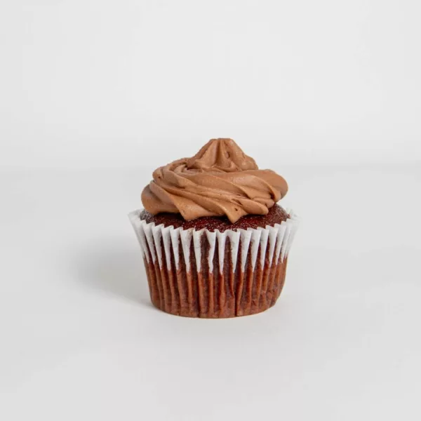 A Mike & Mike Dessert's chocolate cupcake.