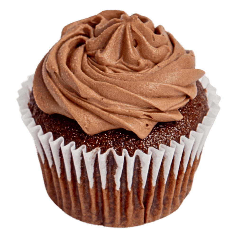 A Mike & Mike Dessert's chocolate cupcake.