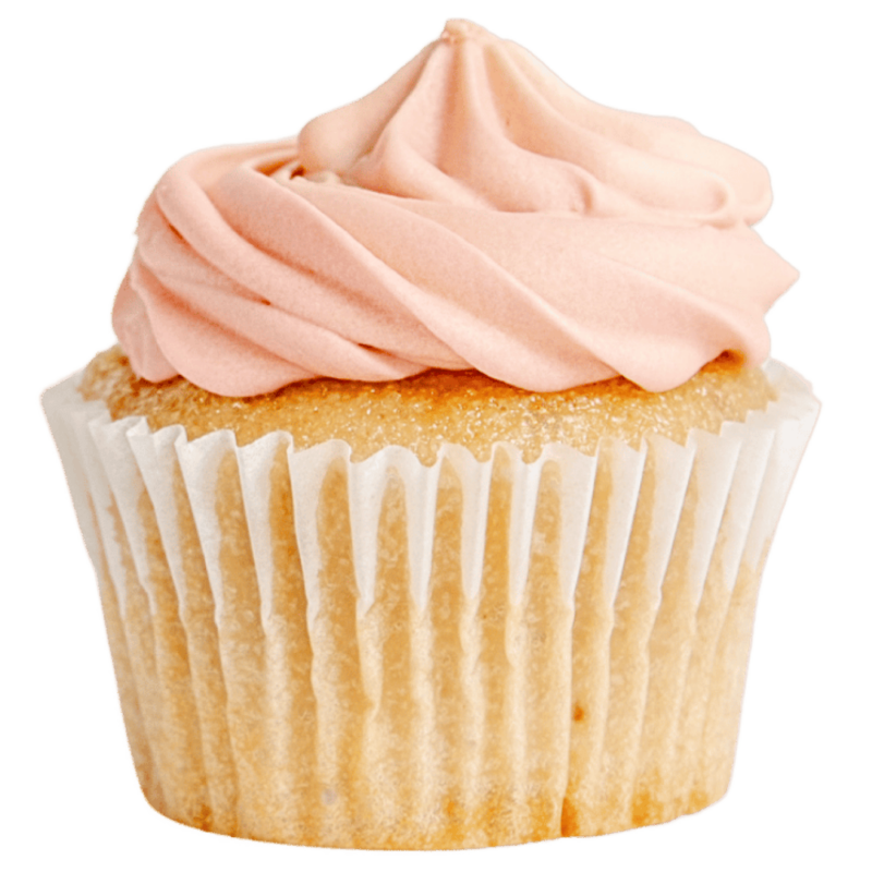 A Mike & Mike Dessert's strawberry cupcake.