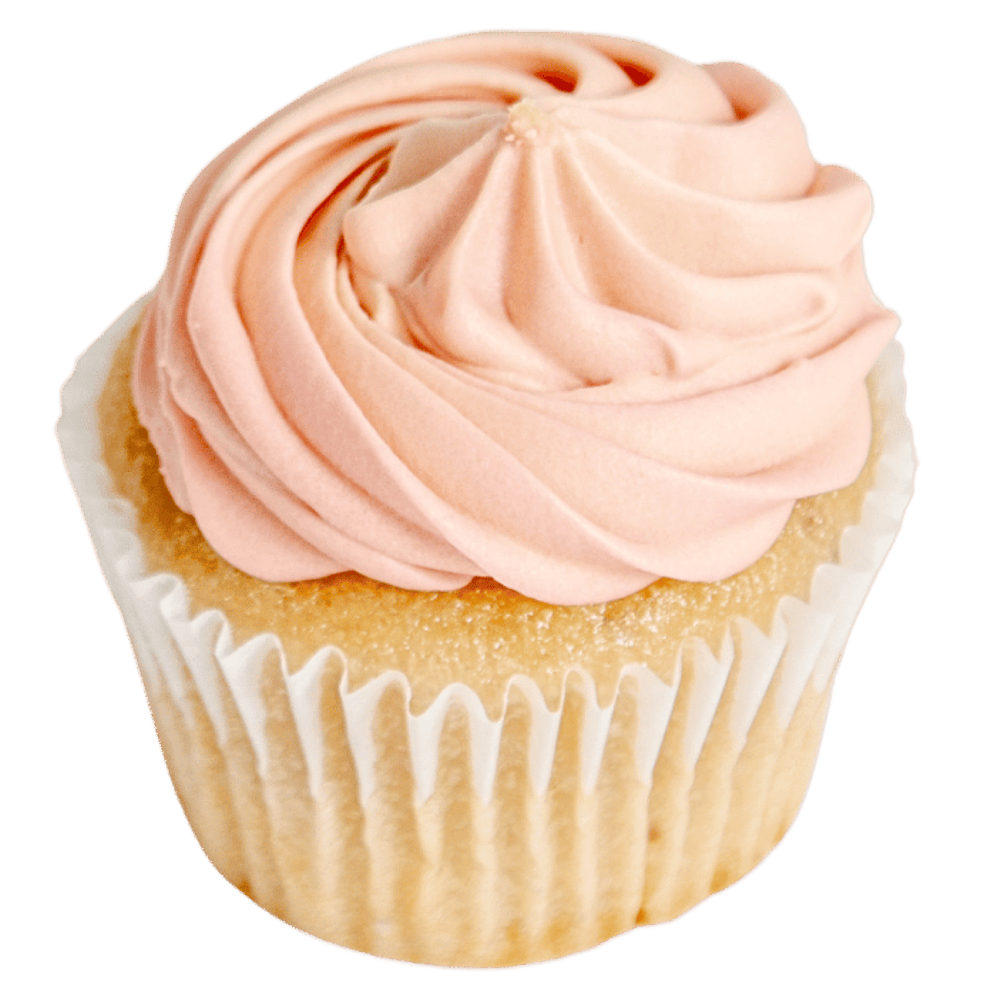 A Mike & Mike Dessert's strawberry cupcake.